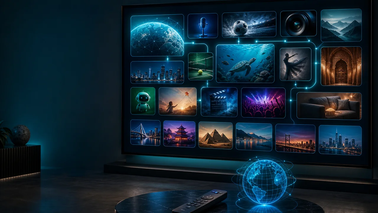Programme guide and regional channel discovery interface