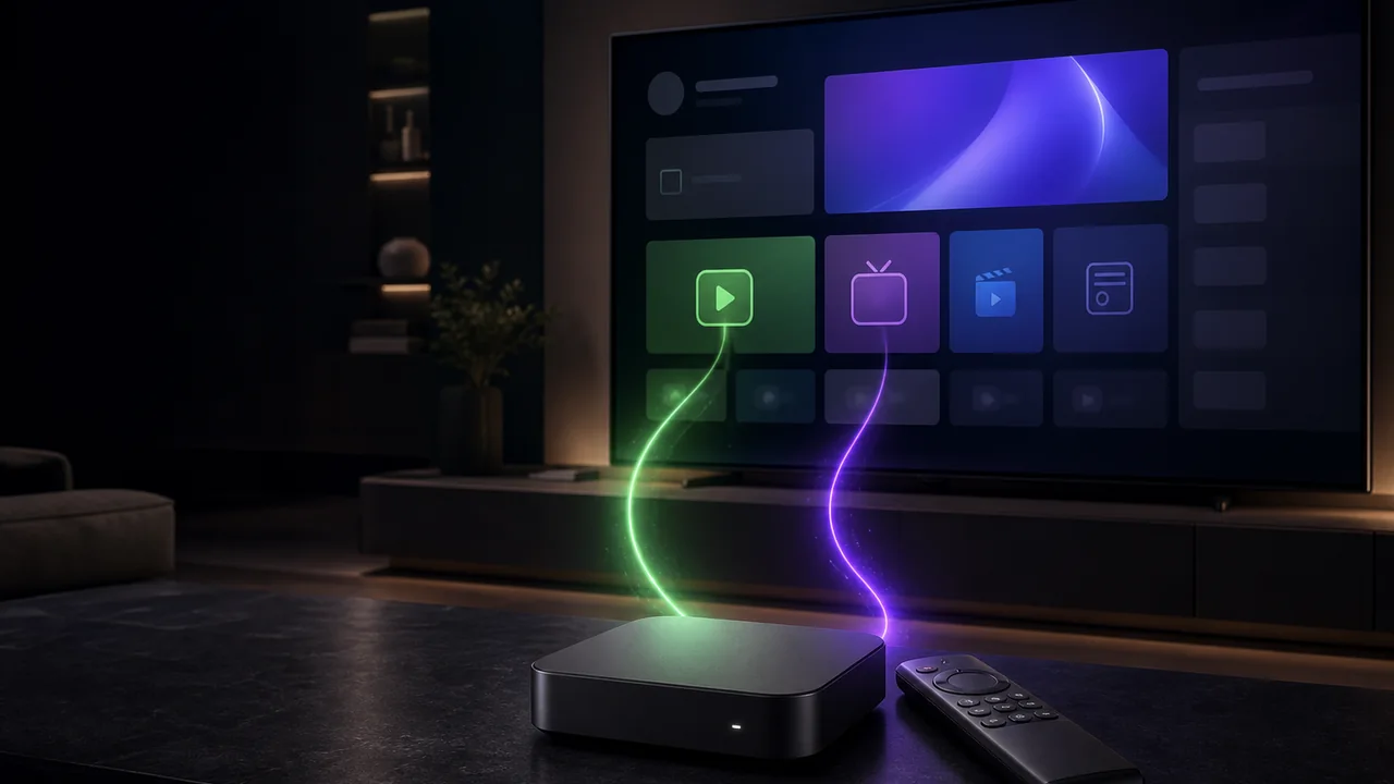 Android TV setup map from Play Store installation to remote playback test